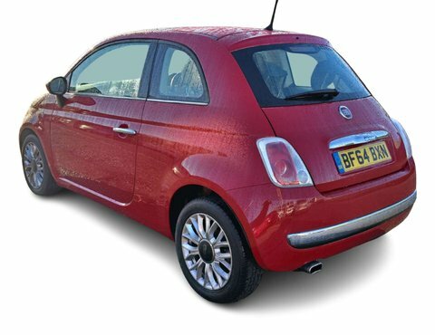 Fiat 500 0.9 500 Lounge Red #4