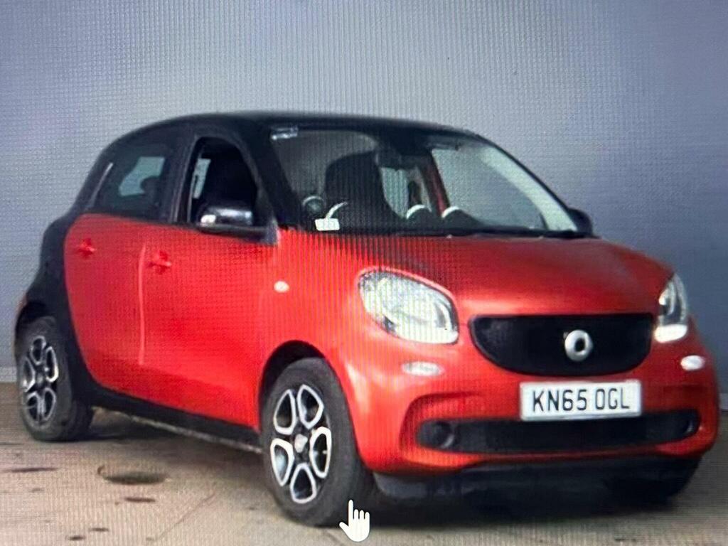 Smart Forfour Hatchback 0.9T Prime Euro 6 Ss 201565 Red