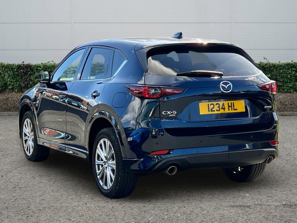 Mazda CX-5 2.5 E-skyactiv G Mhev Takumi Suv 4 Blue #3
