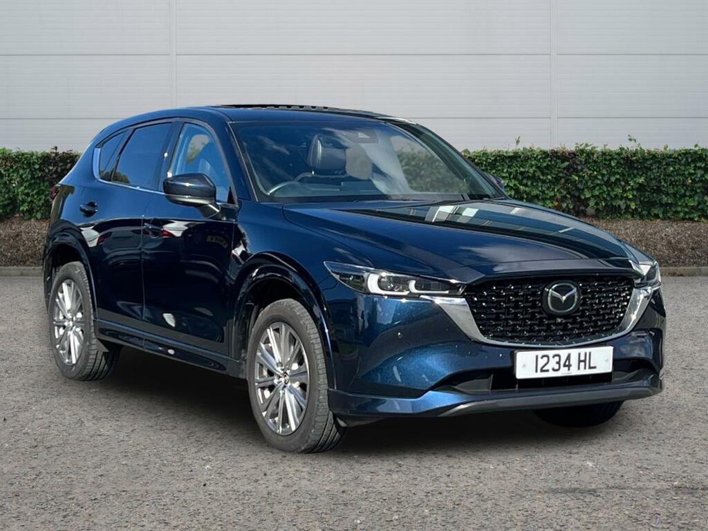 Mazda CX-5 2.5 E-skyactiv G Mhev Takumi Suv 4 Blue