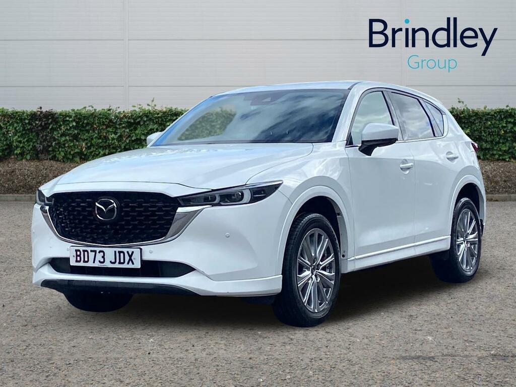 Mazda CX-5 2.0 E-skyactiv G Mhev Takumi White #2
