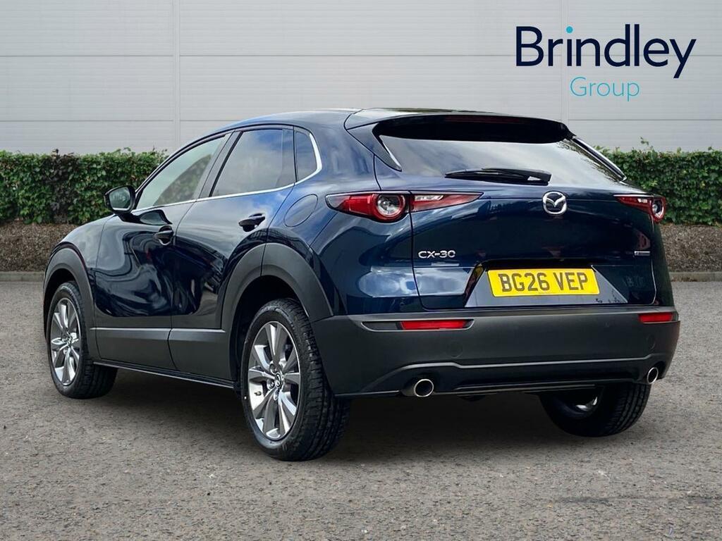 Mazda CX-30 2.5 E-skyactiv G Mhev 140 Exclusive-line Blue #3
