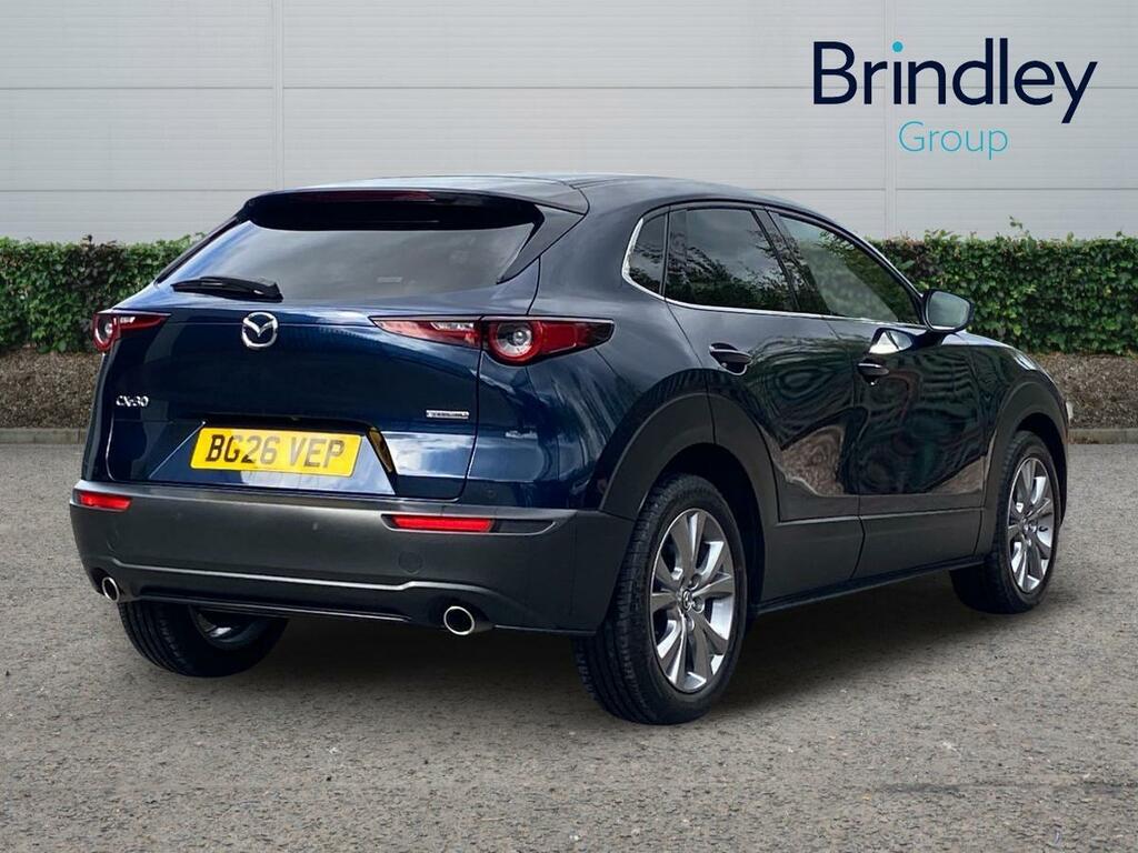 Mazda CX-30 2.5 E-skyactiv G Mhev 140 Exclusive-line Blue #4