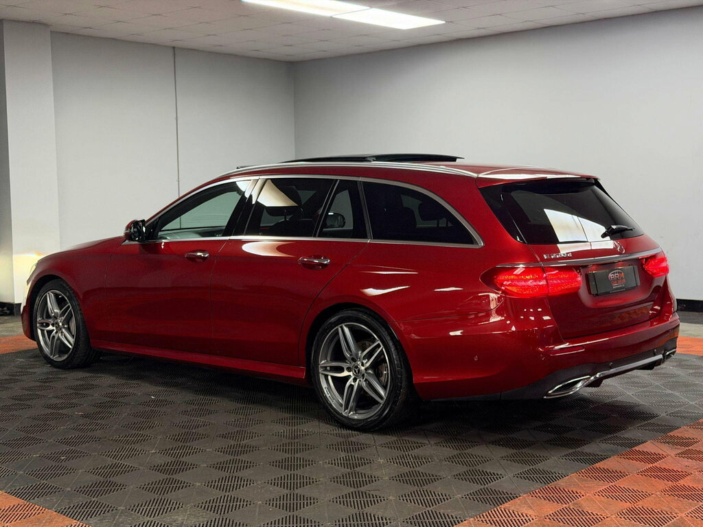 Mercedes-Benz E Class 2.0 E220d Amg Line Premium Estate G-t Red #4