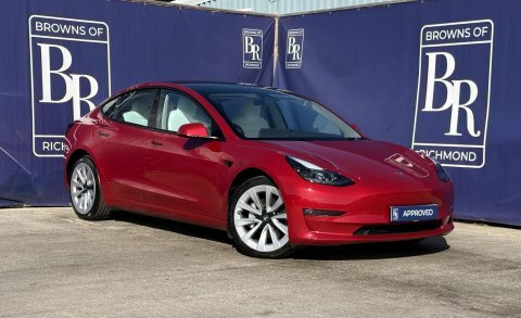 Tesla Model 3 Dual Motor Long Red