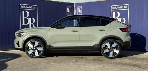 Volvo C40 Plus Silver #7