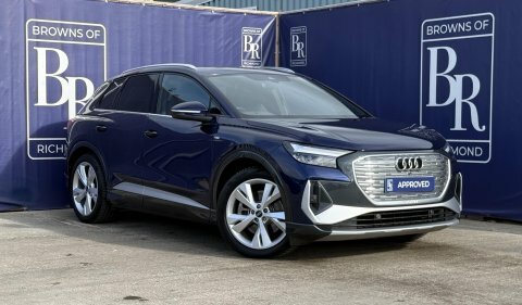 Audi Q4 E Tron 40 S Line Blue