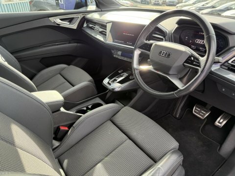 Audi Q4 E Tron 40 S Line Blue #2