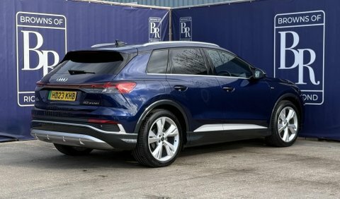 Audi Q4 E Tron 40 S Line Blue #4