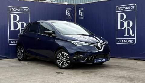 Renault Zoe Zoe Iconic Rapid Charge Ev 50 White #1