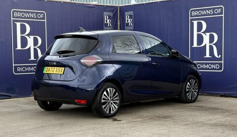 Renault Zoe Zoe Iconic Rapid Charge Ev 50 White #4