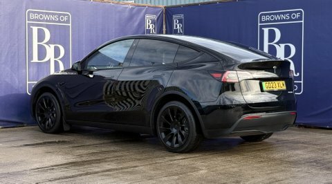 Tesla Model Y Dual Motor Long Black #5