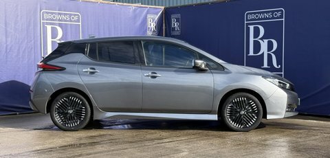 Nissan Leaf 39Kwh Tekna Hatchback Grey #3