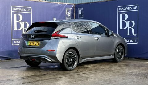 Nissan Leaf 39Kwh Tekna Hatchback Grey #4