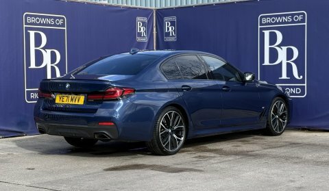 BMW 5 Series 2.0 520D Mht Blue #4