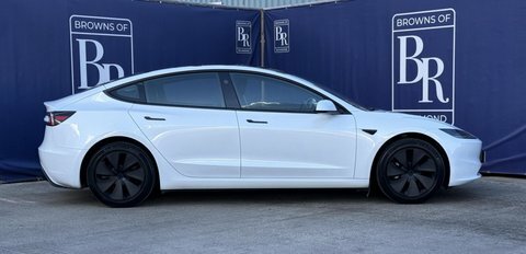 Tesla Model 3 Saloon 4dr Electric White #3