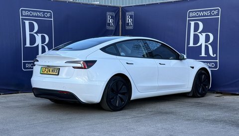 Tesla Model 3 Saloon 4dr Electric White #4