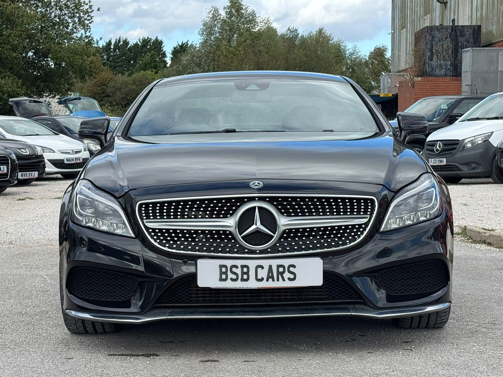 Mercedes-Benz CLS 2.1 Cls220 Bluetec Amg Line Coupe G-tronic Euro 6 Black #2