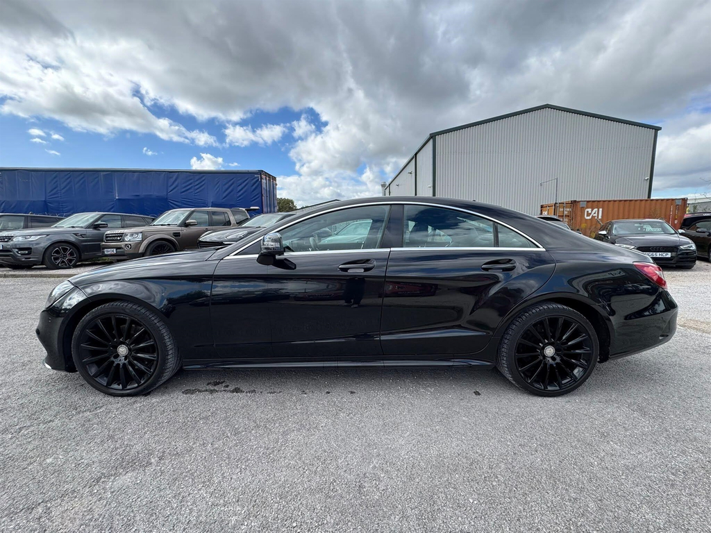 Mercedes-Benz CLS 2.1 Cls220 Bluetec Amg Line Coupe G-tronic Euro 6 Black #5