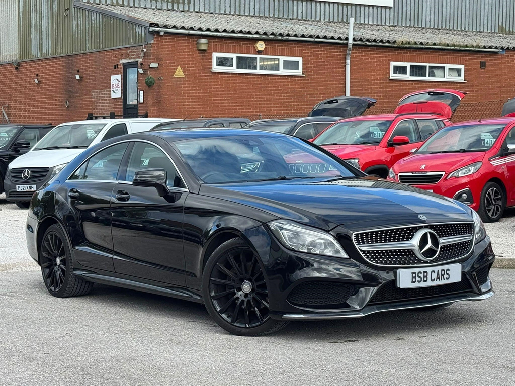 Mercedes-Benz CLS 2.1 Cls220 Bluetec Amg Line Coupe G-tronic Euro 6 Black