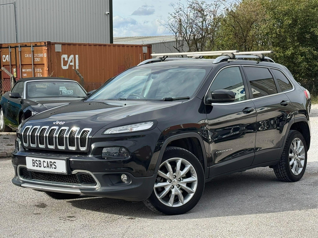 Jeep Cherokee Suv Black #3