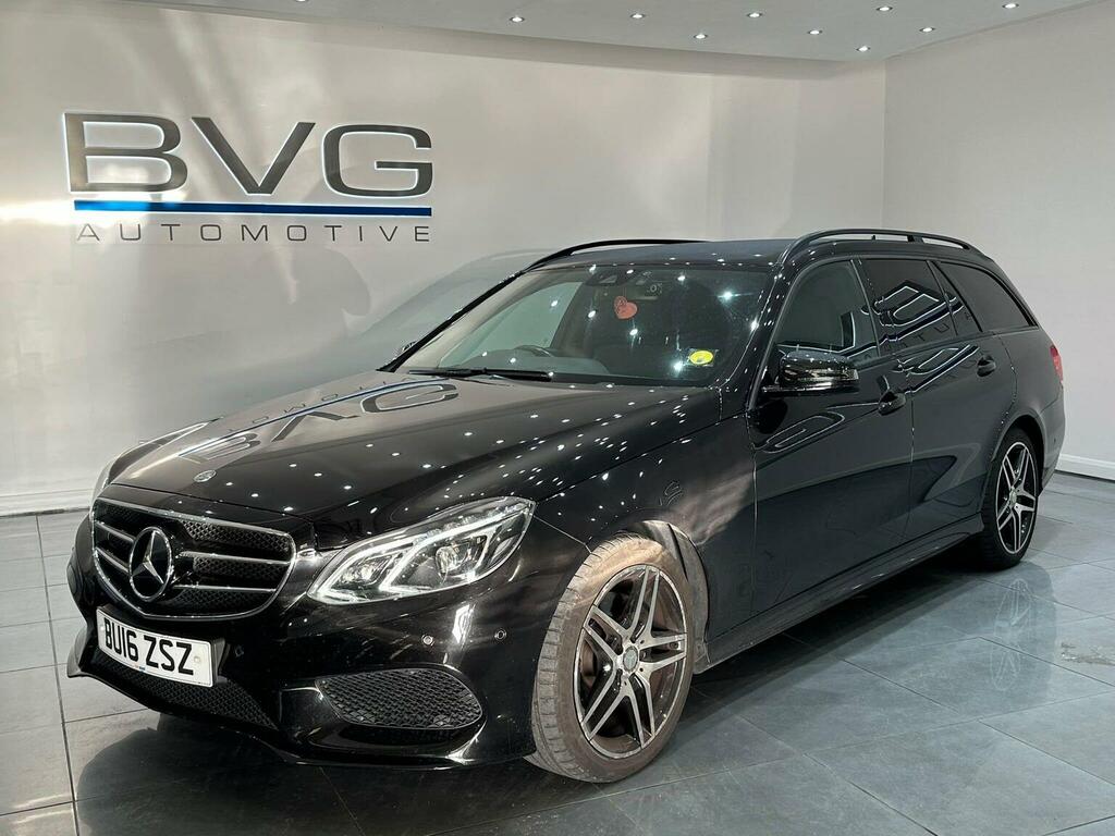 Mercedes-Benz E Class 2.1 E220 Bluetec Amg Night Edition G-tronic Euro Black