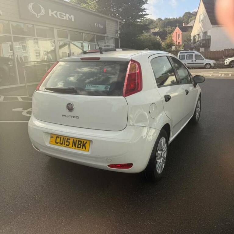 Fiat Punto Punto Easy White #6