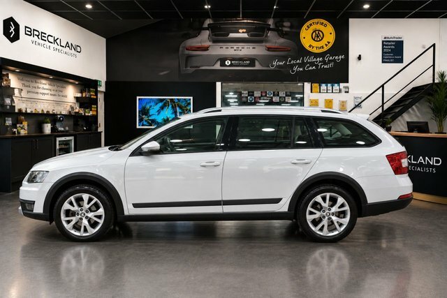 Skoda Octavia 2.0 Tdi Scout Estate 4Wd Euro 6 White #5