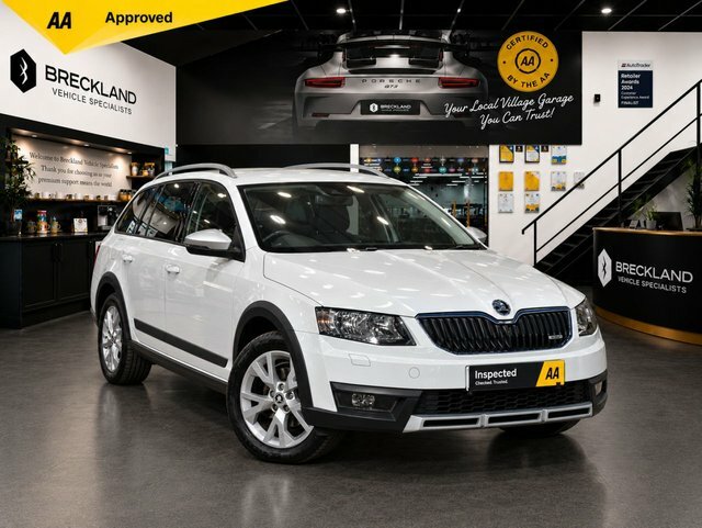 Skoda Octavia 2.0 Tdi Scout Estate 4Wd Euro 6 White