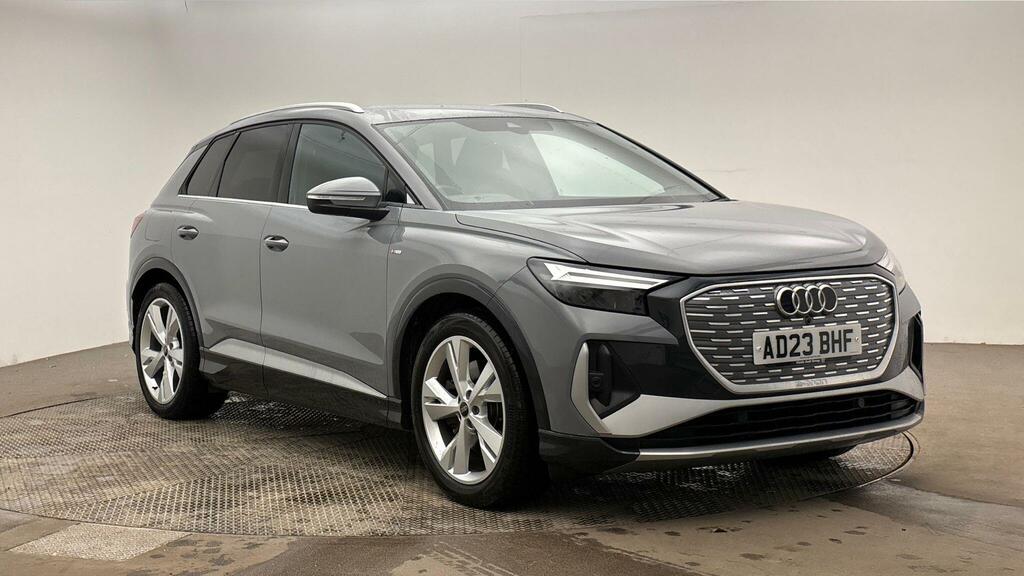 Audi Q4 E Tron 40 S Line 82Kwh Grey