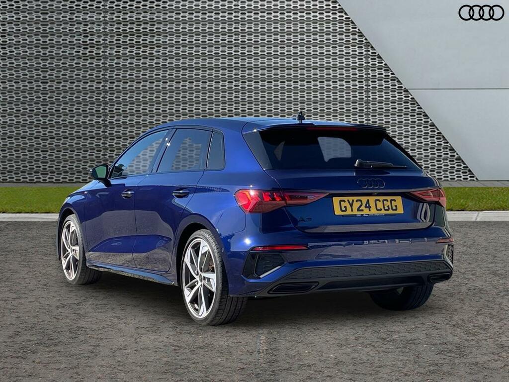 Audi A3 Black Edition 35 Tfsi 150 Ps S Tronic GY24CGG Blue #2