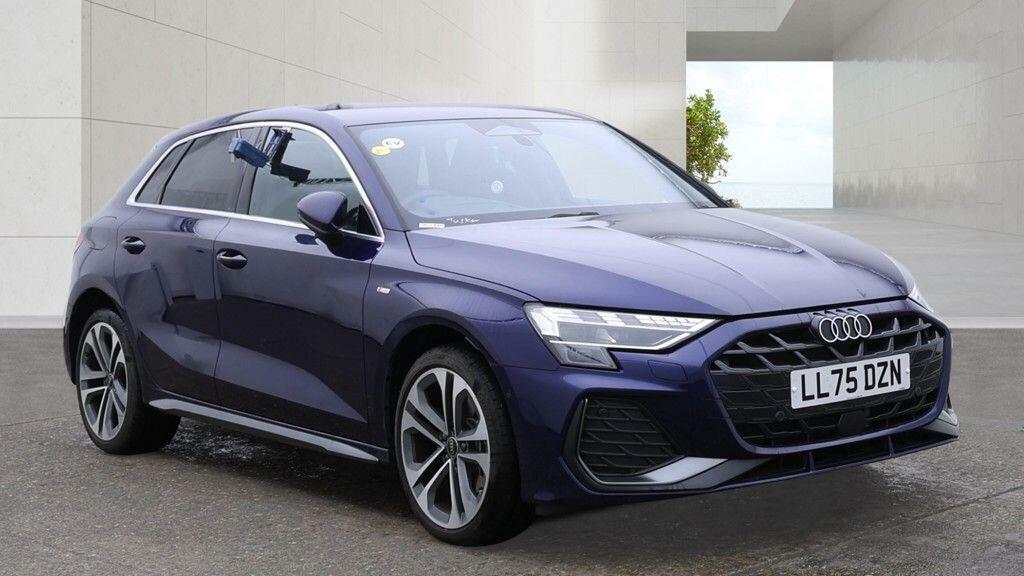 Audi A3 S Line Tfsi E 204 Ps S Tronic Blue