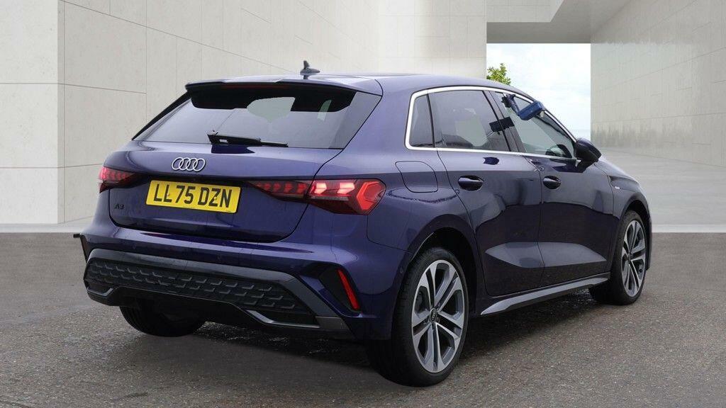 Audi A3 S Line Tfsi E 204 Ps S Tronic Blue #4