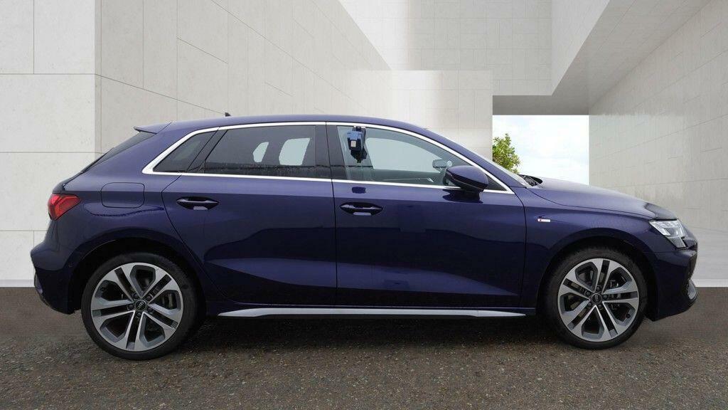 Audi A3 S Line Tfsi E 204 Ps S Tronic Blue #5