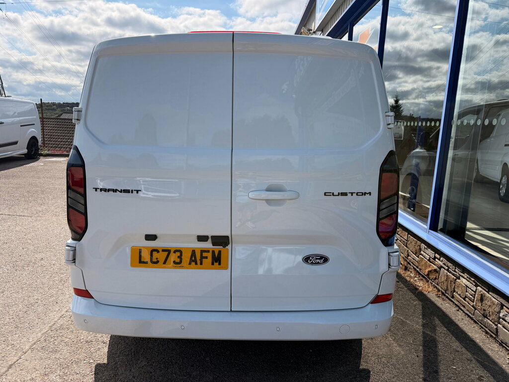 Ford Transit Custom 2.0 300 Ecoblue Limited Panel Van Manua White #5