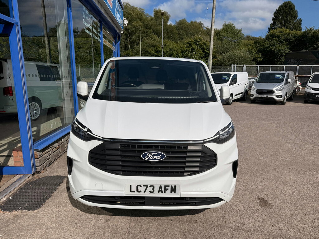 Ford Transit Custom 2.0 300 Ecoblue Limited Panel Van Manua White #2