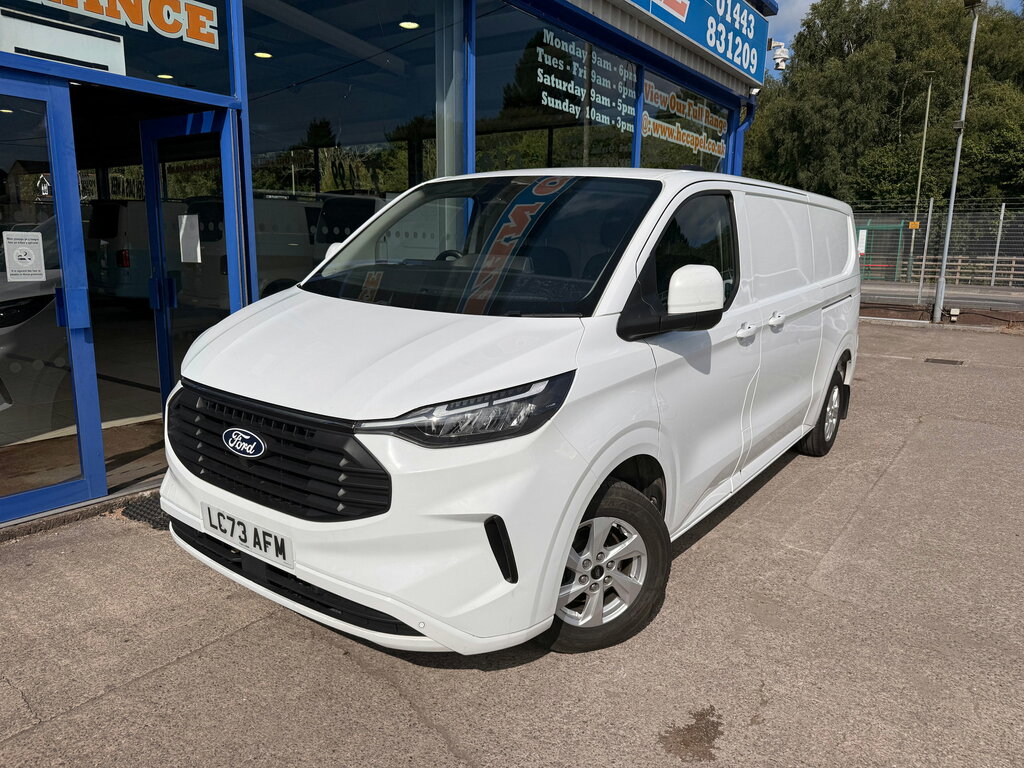 Ford Transit Custom 2.0 300 Ecoblue Limited Panel Van Manua White