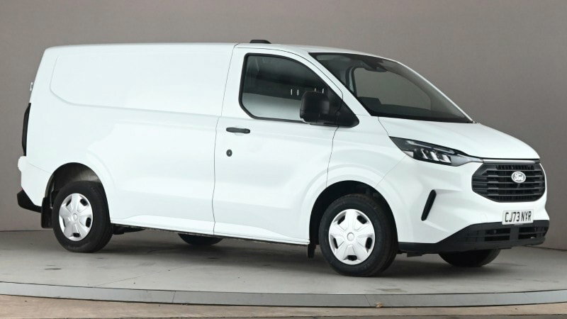 Ford Transit Custom 2.0 300 Ecoblue Trend Panel Van White #2