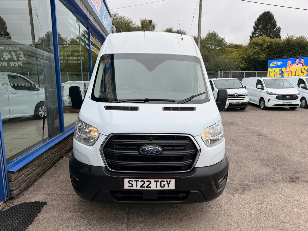 Ford Transit Custom 2.0 350 Ecoblue Trend Panel Van ST22TGY White #2