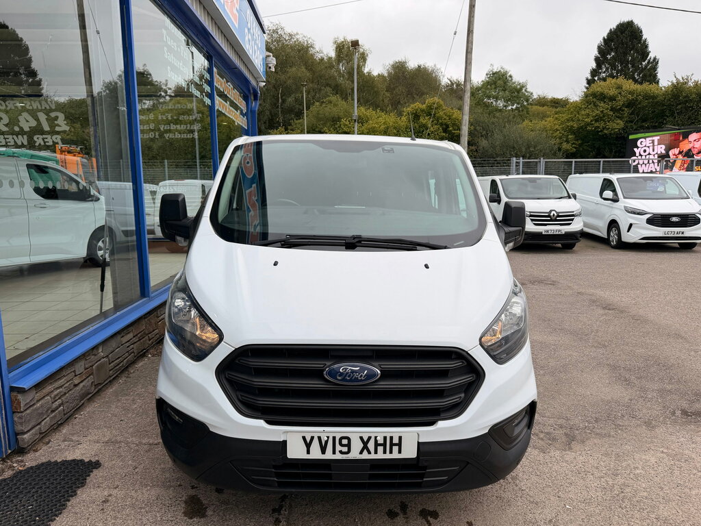Ford Transit Custom 2.0 320 Ecoblue Crew Van Double Cab Man White #2