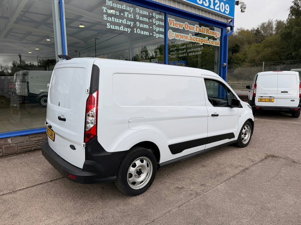 Ford Transit Connect 1.5 250 Ecoblue Leader Panel Van White #5