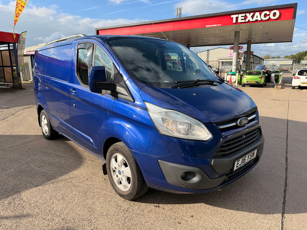 Ford Transit Custom 2.2 Tdci 270 Limited Panel Van L Blue #2