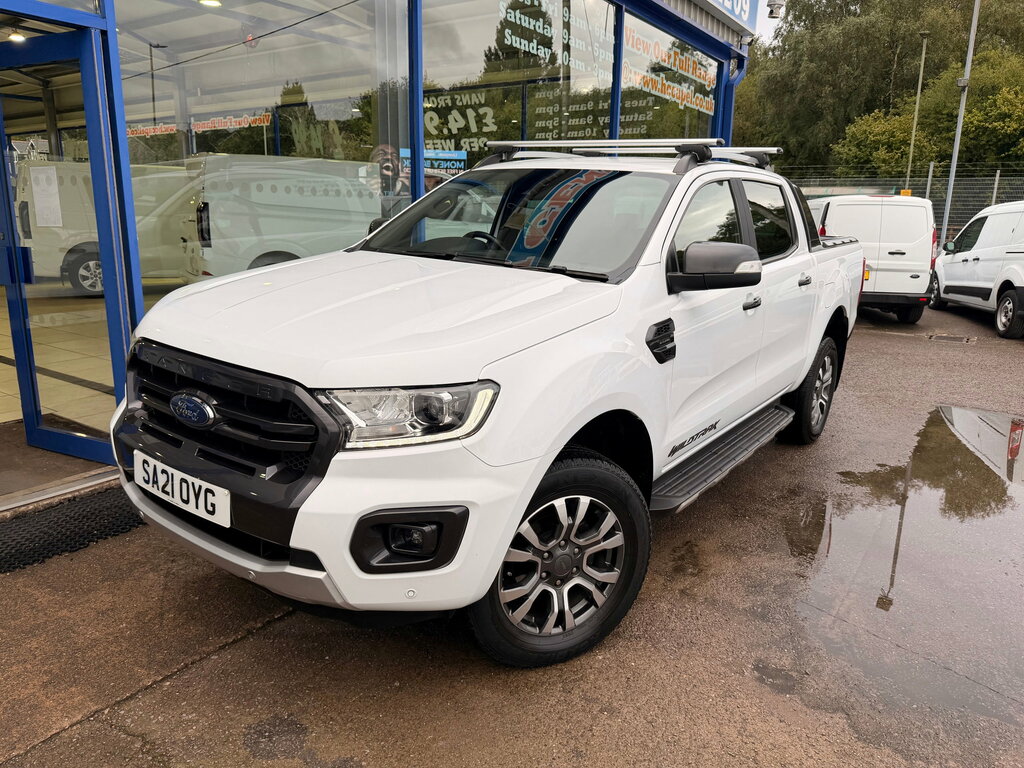 Ford Ranger 2.0 Ecoblue Wildtrak Pickup Double Cab White
