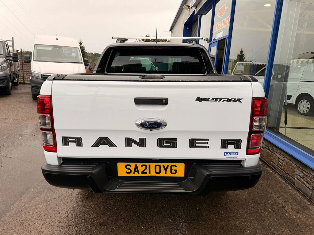 Ford Ranger 2.0 Ecoblue Wildtrak Pickup Double Cab White #5