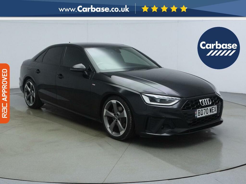 Audi A4 2.0 Tfsi 35 Black Edition Saloon S Tron Black
