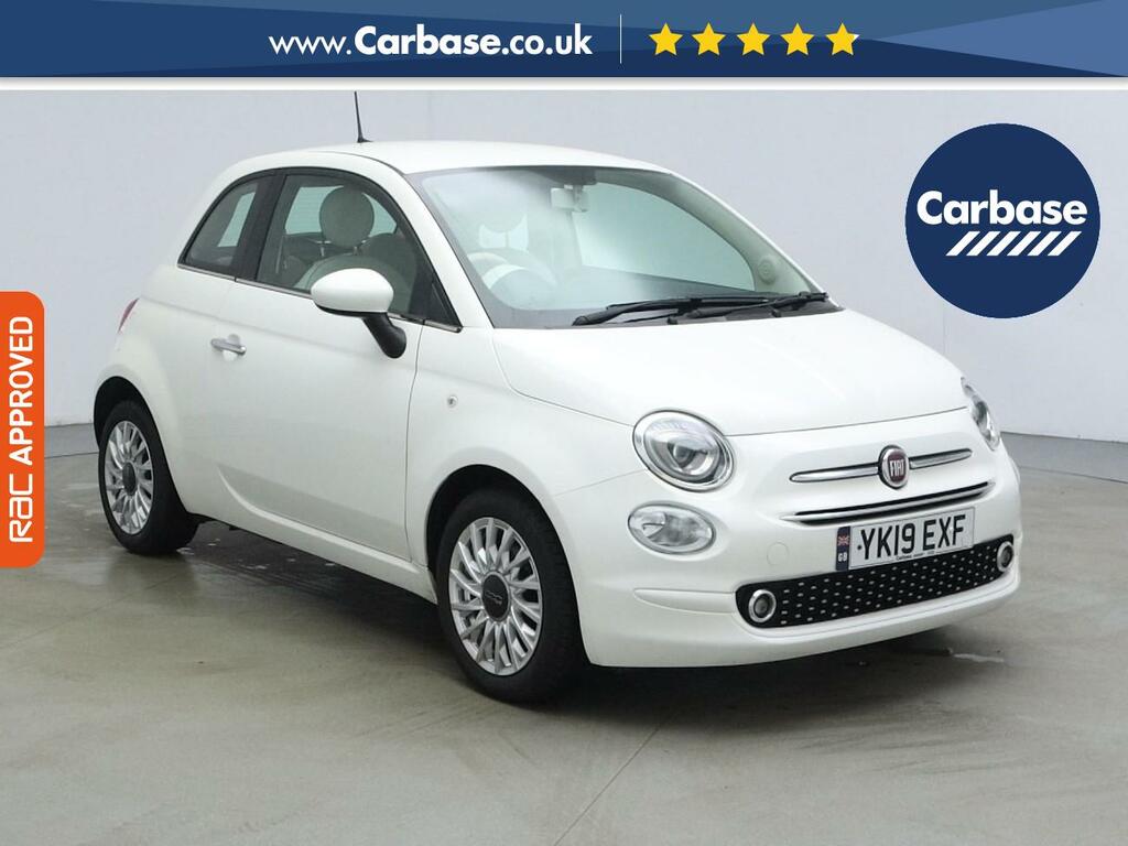 Fiat 500 1.2 Lounge Hatchback Euro 6 Ss White