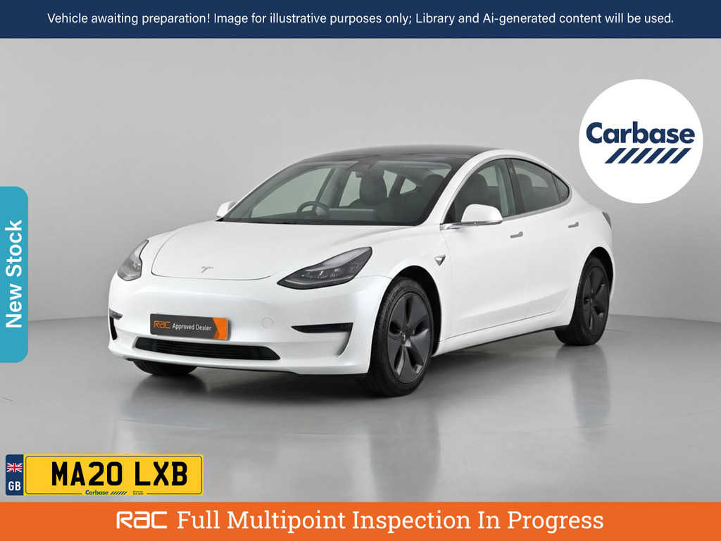 Tesla Model 3 Standard Range Plus Saloon Rwd White