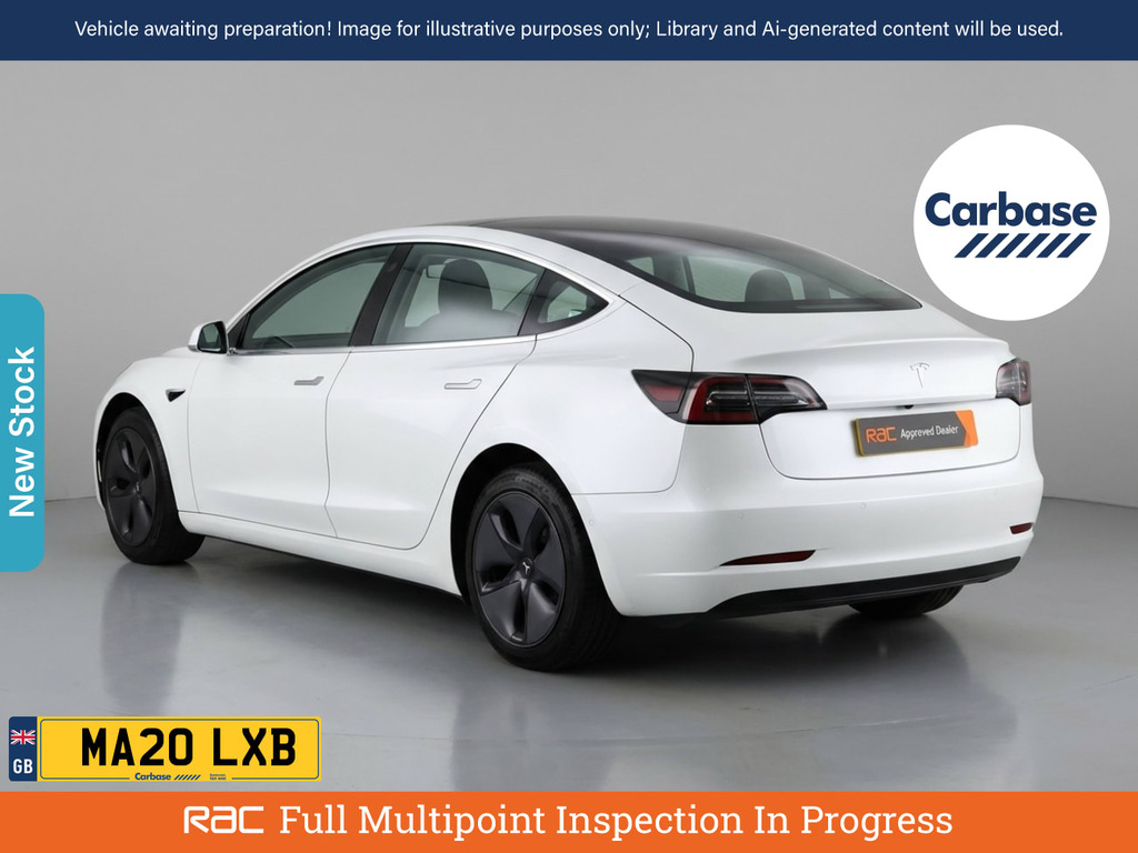 Tesla Model 3 Standard Range Plus Saloon Rwd White #2