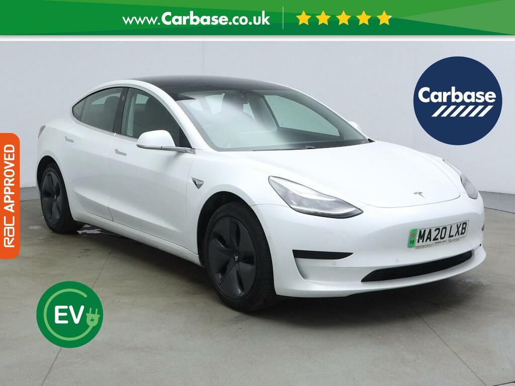 Tesla Model 3 Standard Range Plus Saloon Rwd White