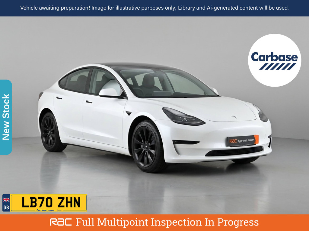 Tesla Model 3 Dual Motor Long Range Saloon 4 White